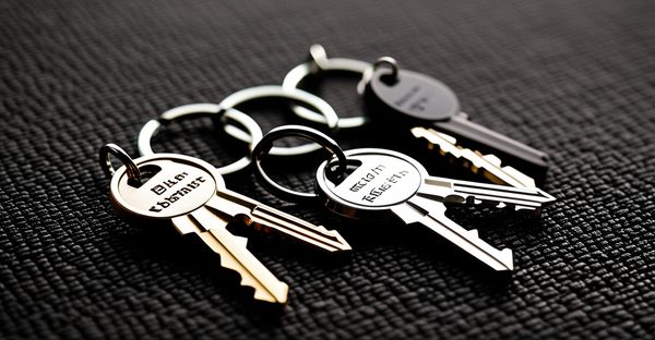 Porte-clés pour homme : l'accessoire élégant et pratique à adopter